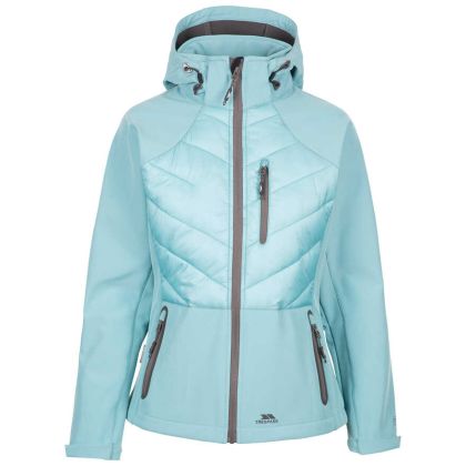 Trespass Womens Softshell Jacket Elvira in Aquarium