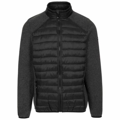 Mens Fleece Jacket Hybrid Full Zip Jynxter