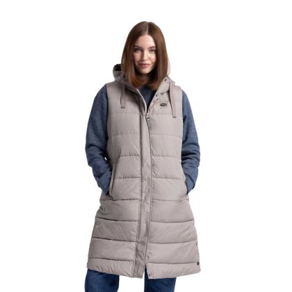 Womens Gilet Leona, Front view on mannequin