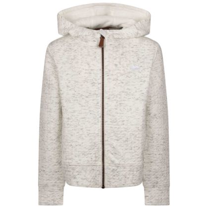 Trespass Girls Hoodie Winnie in Ghost Marl, Front view on mannequin