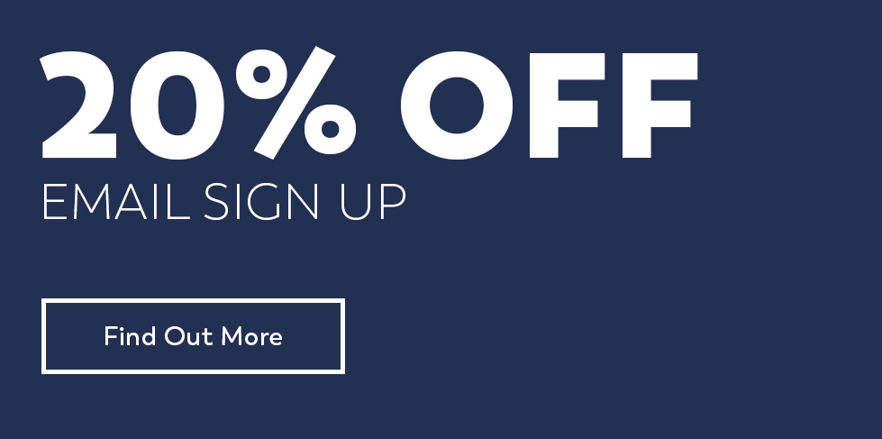 Shop 20% Off Email Sign Up