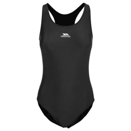 Trespass Adlington Womens Athletic Swimming Costume in Black