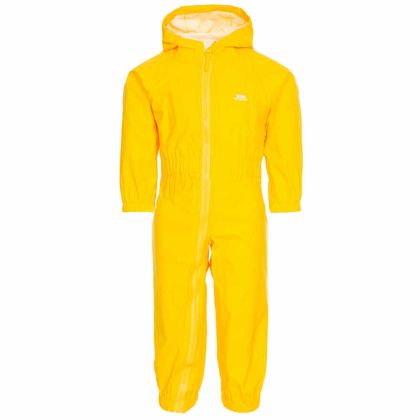 Trespass Babies Rain Suit Button in Yellow