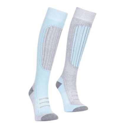 Trespass Womens Ski Tube Socks in Turquoise Janus II
