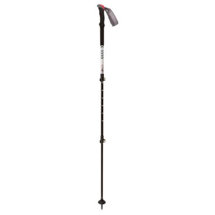 Trespass Collapsible Trekking Pole Lightweight Qiklock Silver