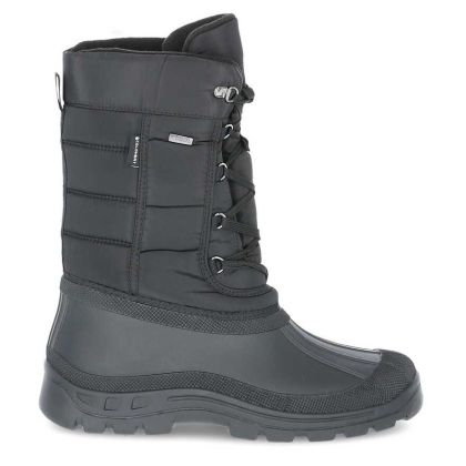 Straiton II Men's Snow Boots in Black, Outside view of footwear