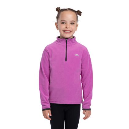 Trespass Girls Microfleece in Deep Pink Sybil