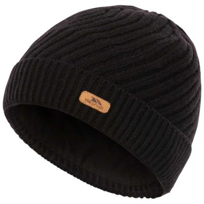 TWISTED - FEMALE HAT - BLK, Hat at angled view