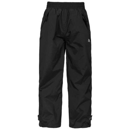 Trespass Kids Waterproof Trousers Echo in Black