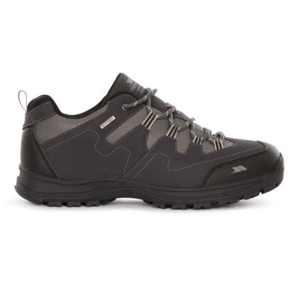 Trespass  Men's Walking Trainer Finley Graphite, Outside view of footwear