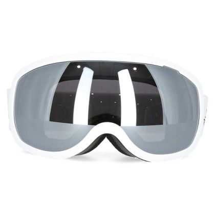 Hawkeye Adults' Ski Goggles in White, Front view