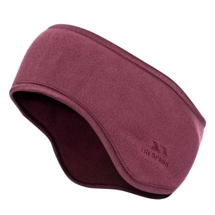 Lorax Adults' Fleece Headband in Purple, Hat at angled view
