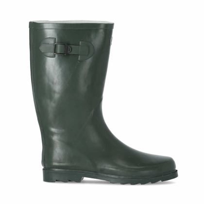 Recon X Men's Wellies in Khaki, Outside view of footwear