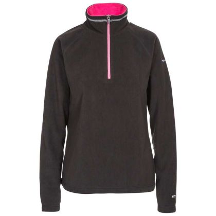 Skylar Women's Fleece in Black, Front view on mannequin