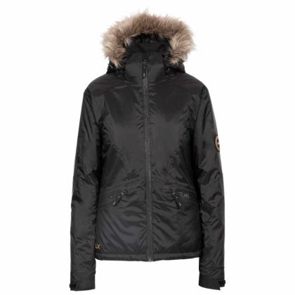 DLX Womens Ski Jacket with Recco Meredith in Black