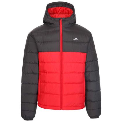 Trespass Mens Padded Jacket Oskar - RED