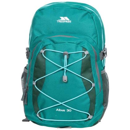 Albus 30 Litre Multi Function Backpack in Green, Front view