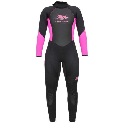 Trespass Aquaria Women's 5mm Full Wetsuit in Black