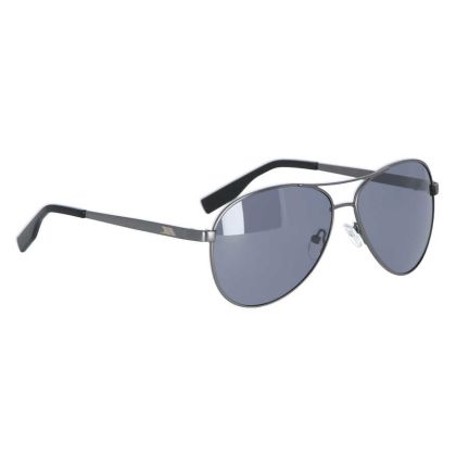 Aviator Adults' Sunglasses in Grey, Side view