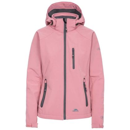 Trespass Womens Softshell Jacket Bela II in Pink
