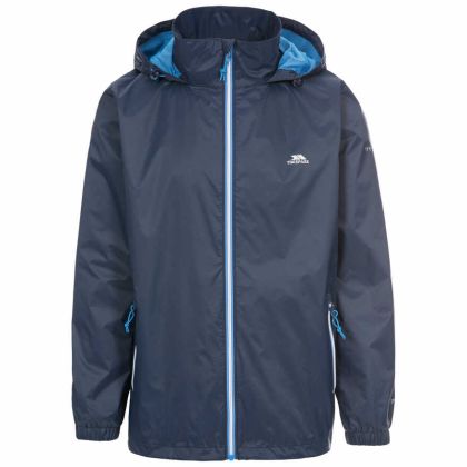 Briar Men's Waterproof Jacket in Navy, Front view on mannequin