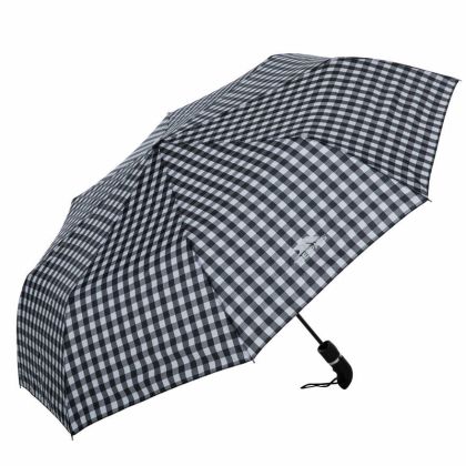 Trespass Compact Umbrella Check in Black