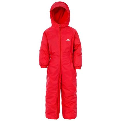Trespass Kids Rain Suit Dripdrop in Red