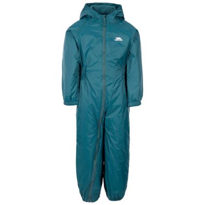 Trespass Kids Unisex Rain Suit Dripdrop in Teal