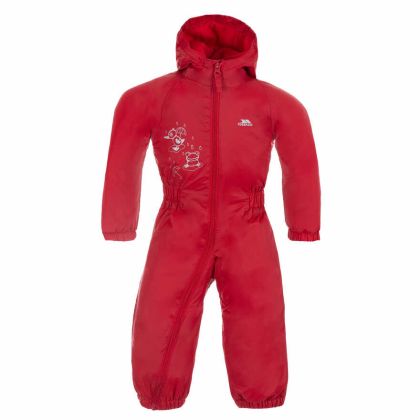 Trespass Babies Rain Suit Dripdrop in Red