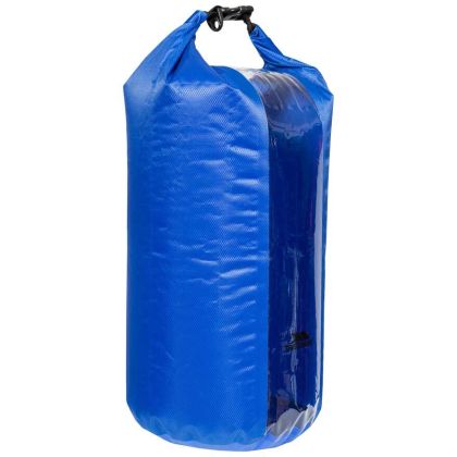 Exhalted 20 Litre Rolltop Waterproof Dry Bag in Blue, Front view