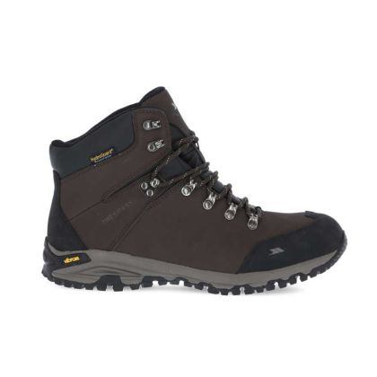 Gerrard Men's Waterproof Vibram Walking Boots in Brown, Outside view of footwear