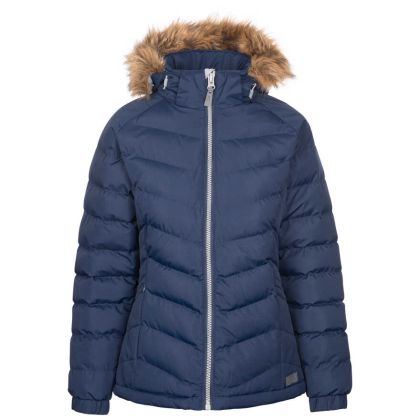 Trespass Womens Padded Jacket Nadina - NA1, Front view on mannequin