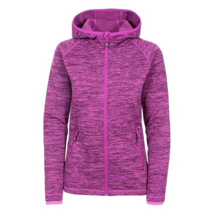 RIVERSTONE B - FEMALE FLEECE AT200 in Purple, Front view on mannequin