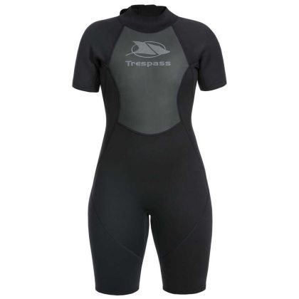 Trespass Astor Women's 3mm Short Wetsuit in Black