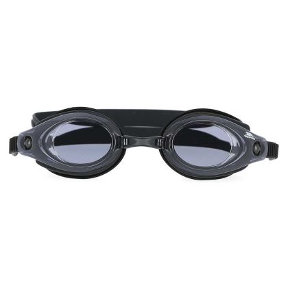 Soaker Kids' Swimming Goggles in Black, Front view
