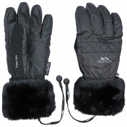 Adults Gloves in Black Yanki