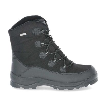 Zotos Men's Snow Boots in Black, Outside view of footwear