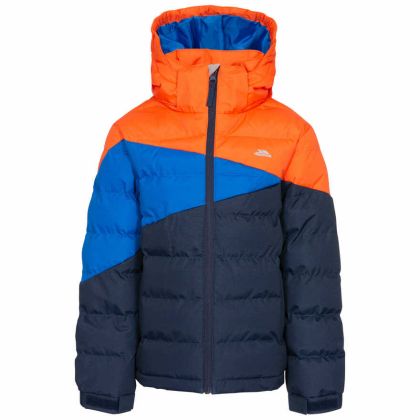 Layout Kid's Padded Jacket - NA1, Front view on mannequin