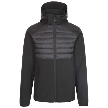 Trespass Mens Jacket Lenek in Black