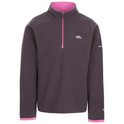 Trespass Girls Microfleece in Dark Grey Sybil