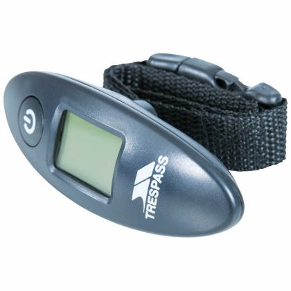 Digital Luggage Scale in Black, Front view