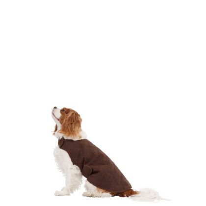 Trespaws XS Quilted Dog Jacket in Bark Artemis