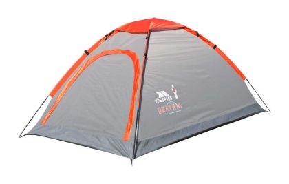 Trespass Lightweight 2 Man Tent Beatnik in Grey