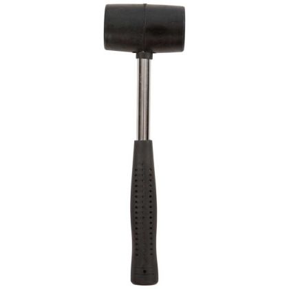 Rubber Mallet 290g in Black, Packed view