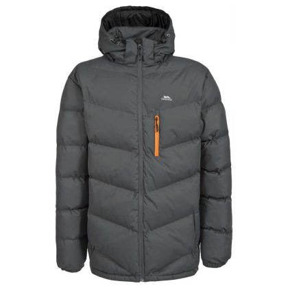 Trespass Mens Padded Casual Jacket in Grey Blustery