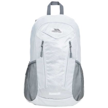 Bustle 25L Backpack in Light Grey, Back view