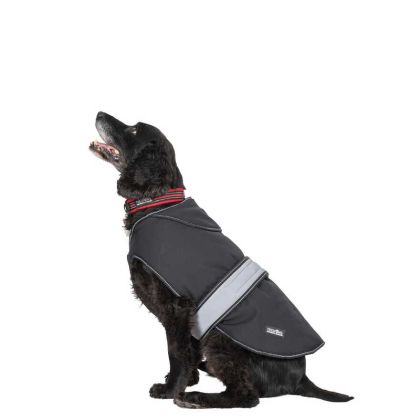 Trespaws Medium Softshell dog coat Butch X Black X