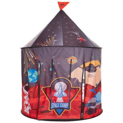Kids' Indoor and Outdoor Play Tent in Space Print, Front view