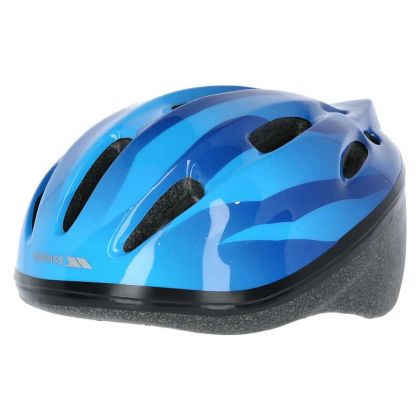 Trespass Kids Bike Helmet in Blue Cranky, Back view of helmet