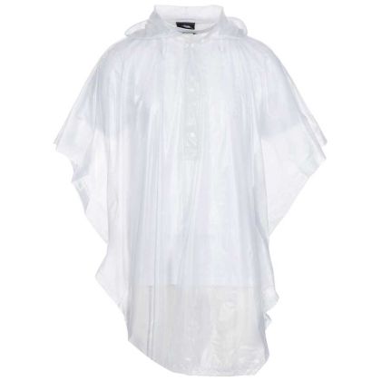 Festival Adults' Poncho Packaway Jacket in Assorted, Front view on mannequin